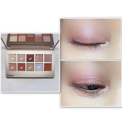 Kanon 카논@ブライト春夏 on LIPS 「『hince/NewDepthEyeshadowPalette..」(6枚目)