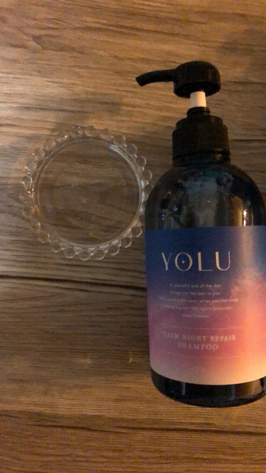 カームナイトリペアシャンプー／トリートメント/YOLU/市販シャンプーを使ったクチコミ（2枚目）