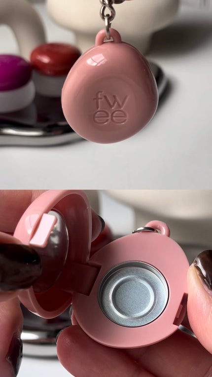 リップアンドチーク ブラーリープリンポット/fwee/口紅を使ったクチコミ(6枚目)