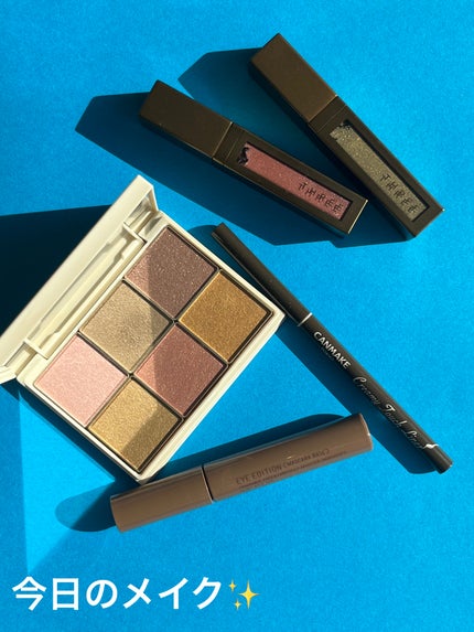 THREE ユナイテッドフルイドアイカラー X03 TIMELESS ENERGY/THREE/リキッドアイシャドウを使ったクチコミ(1枚目)