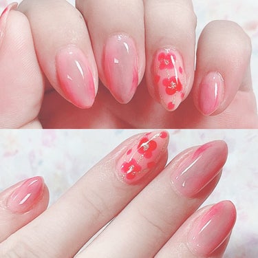 UR GLAM　COLOR NAIL SELECTION RD2＜グラスカラー＞/U R GLAM/マニキュアを使ったクチコミ（2枚目）