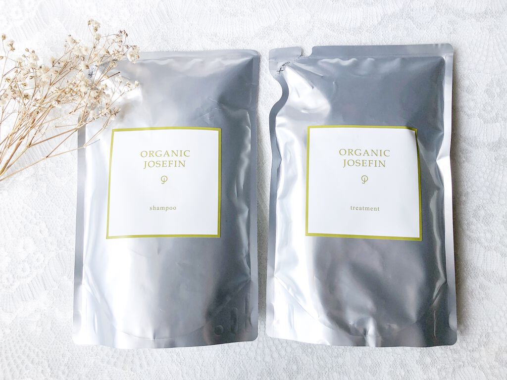 オーガニックジョセフィン シャンプー／トリートメント シャンプー詰め替え用 400ml/ORGANIC JOSEFIN/市販シャンプーを使ったクチコミ（1枚目）