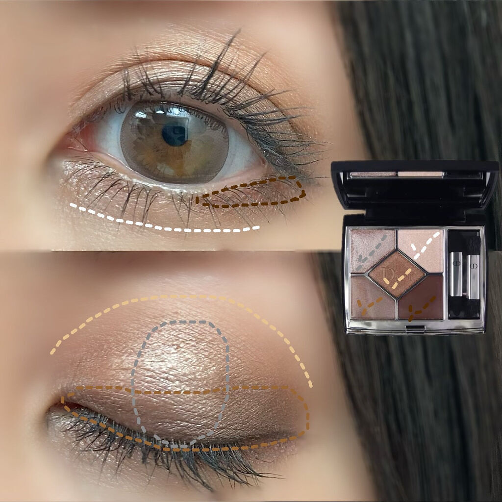 【旧】サンク クルール クチュール/Dior/アイシャドウパレットを使ったクチコミ（3枚目）