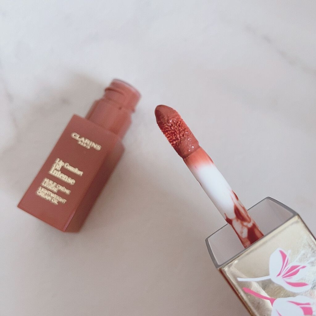 コンフォート リップオイル インテンス/CLARINS/リップグロスを使ったクチコミ（2枚目）