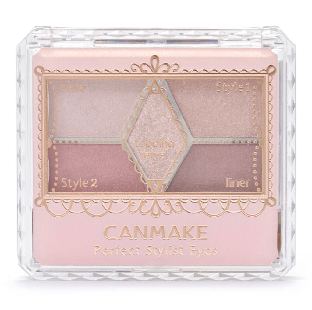 【旧品】パーフェクトスタイリストアイズ/キャンメイク/アイシャドウパレットを使ったクチコミ(1枚目)