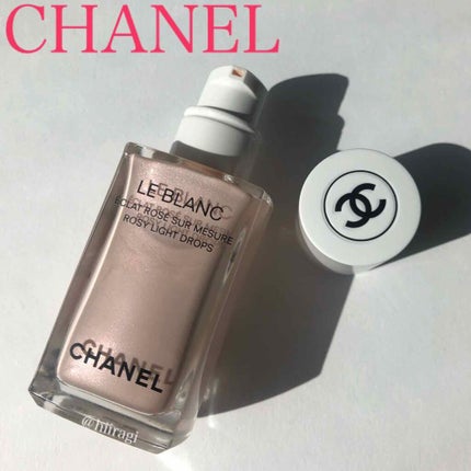 ル ブラン ロージー ドロップス/CHANEL/リキッドハイライトを使ったクチコミ(1枚目)