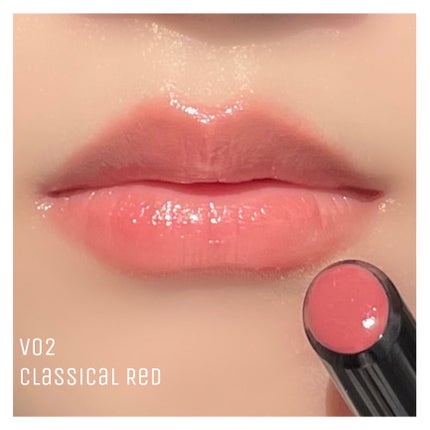 ルージュスターヴァイブラント/KANEBO/口紅を使ったクチコミ(4枚目)