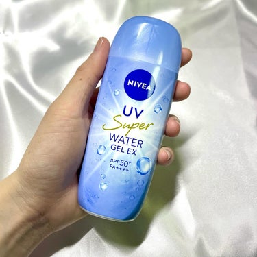 ニベア花王からいただきました。
⁡
⁡
▷NIVEA
ニベアUV ウォータージェルEX

【商品概要】
⁡
スーパーウォータープルーフなのにせっけんで落とせる！
圧倒的なみずみずしさ※1 で塗ったことを