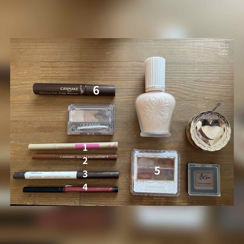 パーフェクトマルチアイズ/キャンメイク/アイシャドウパレットを使ったクチコミ（2枚目）