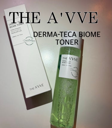 ダーマテカバイオームトナー/THE A'VVE/化粧水を使ったクチコミ（1枚目）