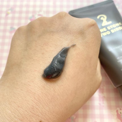 オイルクレンジングバーム ブラック/ONE STONE TWO BIRDS/クレンジングバームを使ったクチコミ(2枚目)