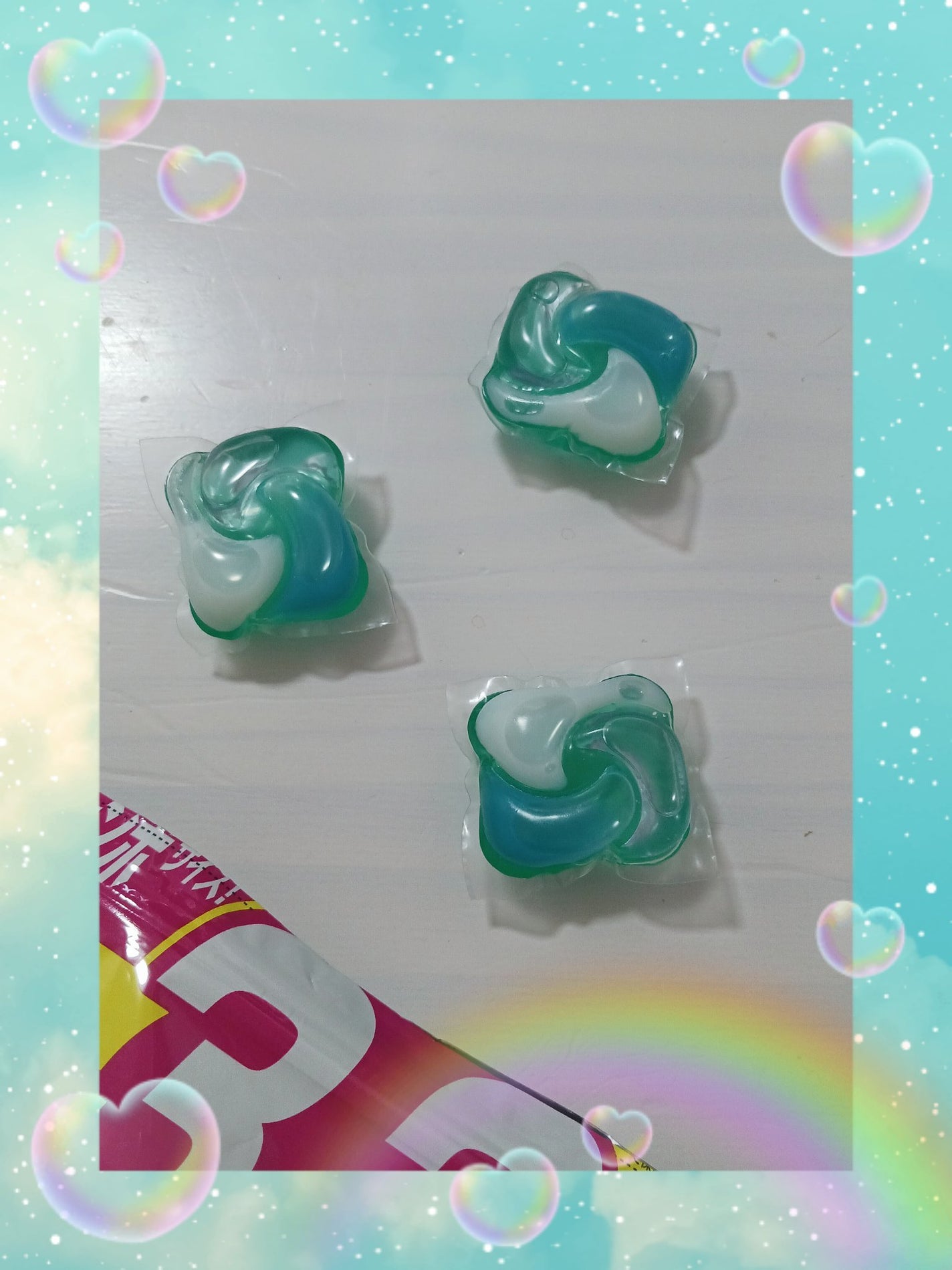 ボールド ジェルボール4D 爽やかフレッシュフラワーサボンの香り/ボールド/洗濯洗剤を使ったクチコミ(2枚目)