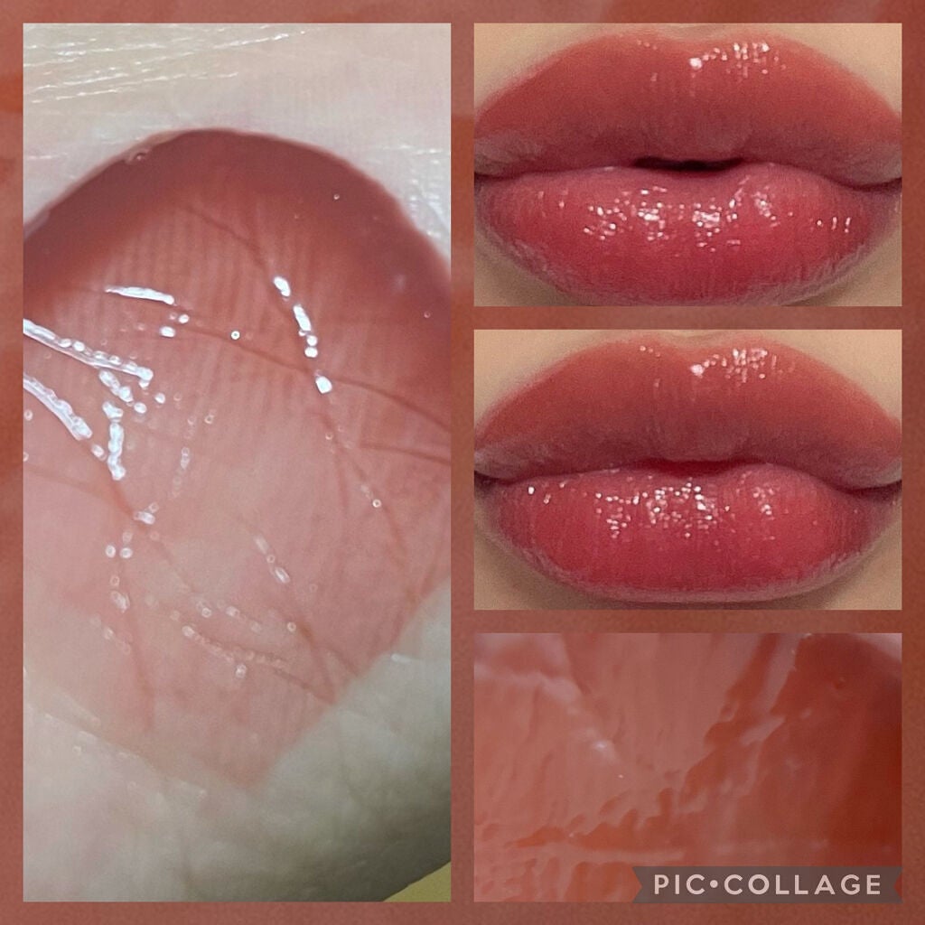 ジューシーラスティングティント/rom&nd/リップティントを使ったクチコミ(4枚目)