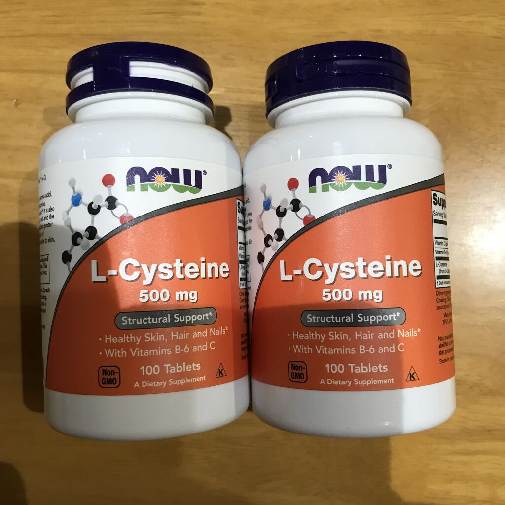 L-システイン/Now Foods/美容サプリメントを使ったクチコミ（1枚目）
