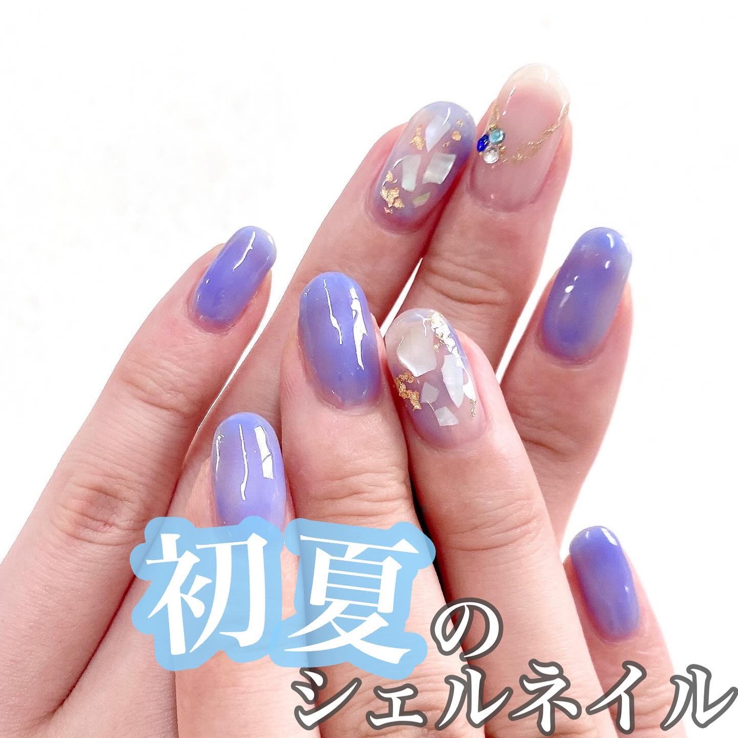 ジェルネイル（ライト対応）/セリア/ジェルネイルを使ったクチコミ（1枚目）