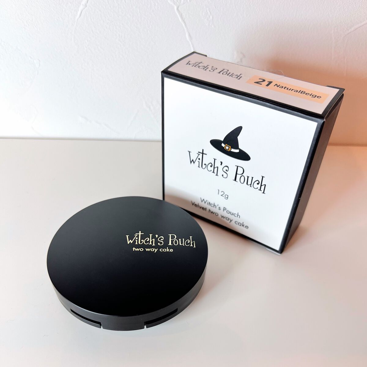 ベルベットトゥーウェイケーキ/Witch's Pouch/プレストパウダーを使ったクチコミ(7枚目)