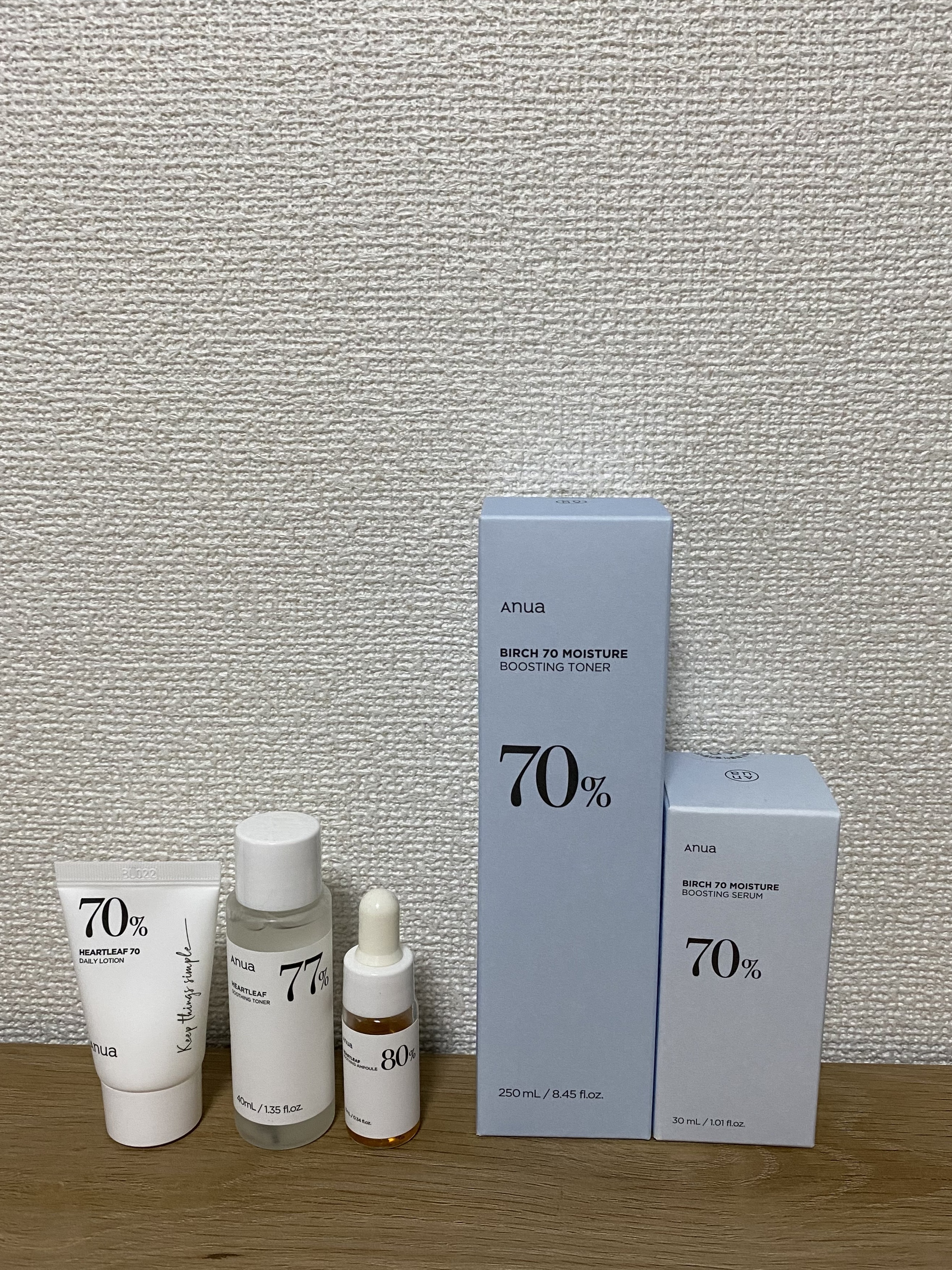 Anuaのスキンケア・基礎化粧品 シラカバ70％水分ブースティング