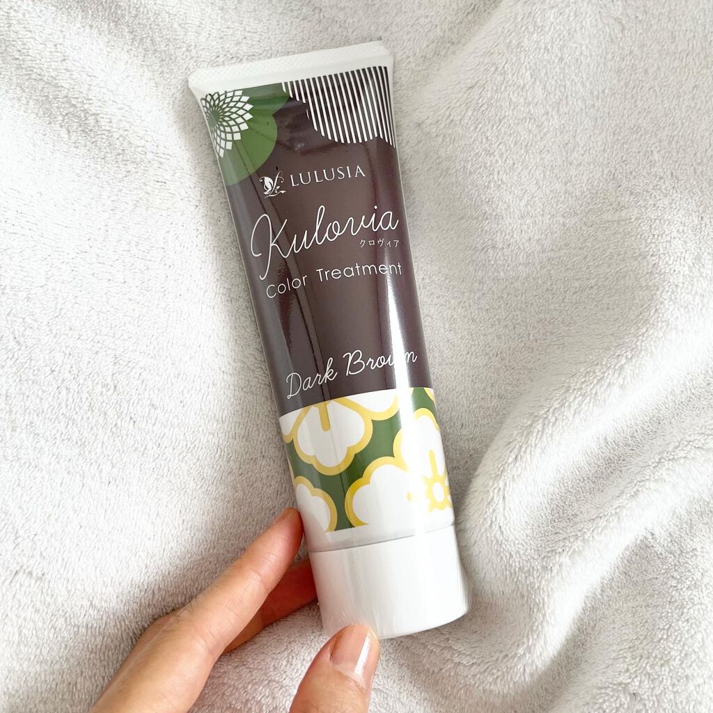 クロヴィア カラートリートメント/ルルシア/洗い流すヘアトリートメントを使ったクチコミ(1枚目)