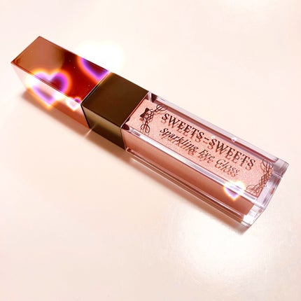 スパークリングアイグロス/スウィーツ スウィーツ/リキッドアイシャドウを使ったクチコミ(6枚目)