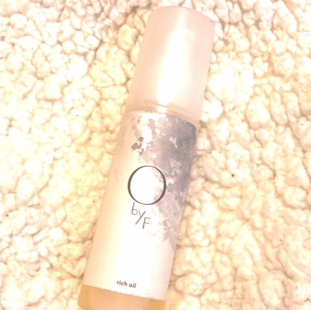 リッチオイル/O by F/ヘアオイルを使ったクチコミ(1枚目)