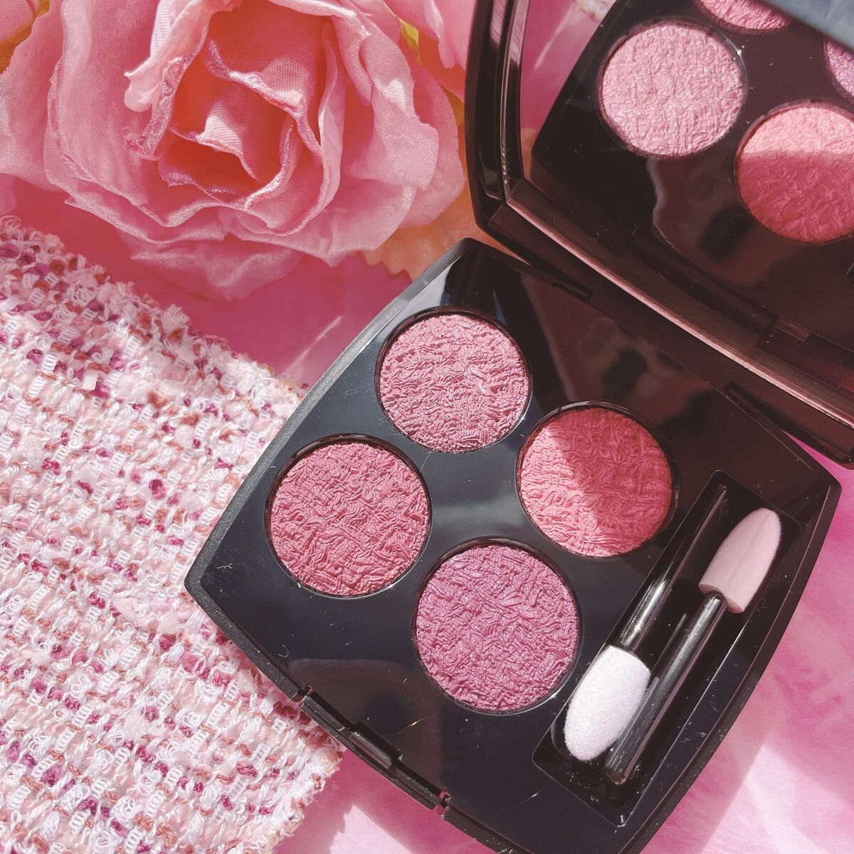 レ キャトル オンブル ツイード/CHANEL/アイシャドウパレットを使ったクチコミ（2枚目）