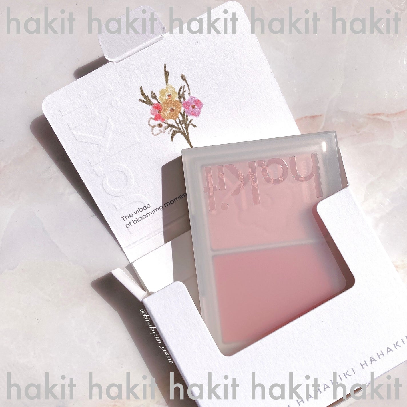 フロリッドレイヤーブラッシャー/HAKIT/パウダーチークを使ったクチコミ(6枚目)