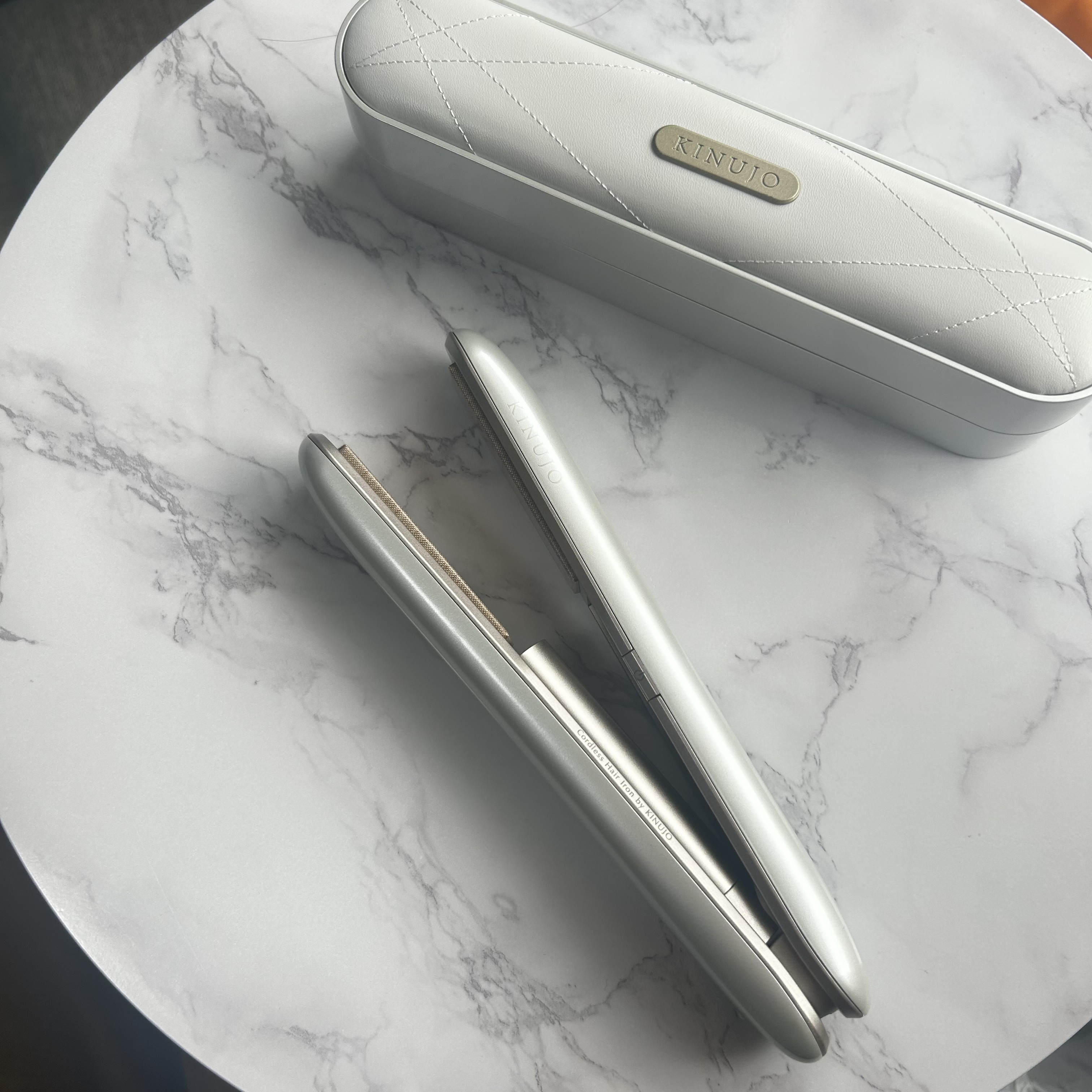 Luxejewel［ラグジュエル］-KINUJO コードレスアイロン-/KINUJO/ストレートアイロンを使ったクチコミ（1枚目）