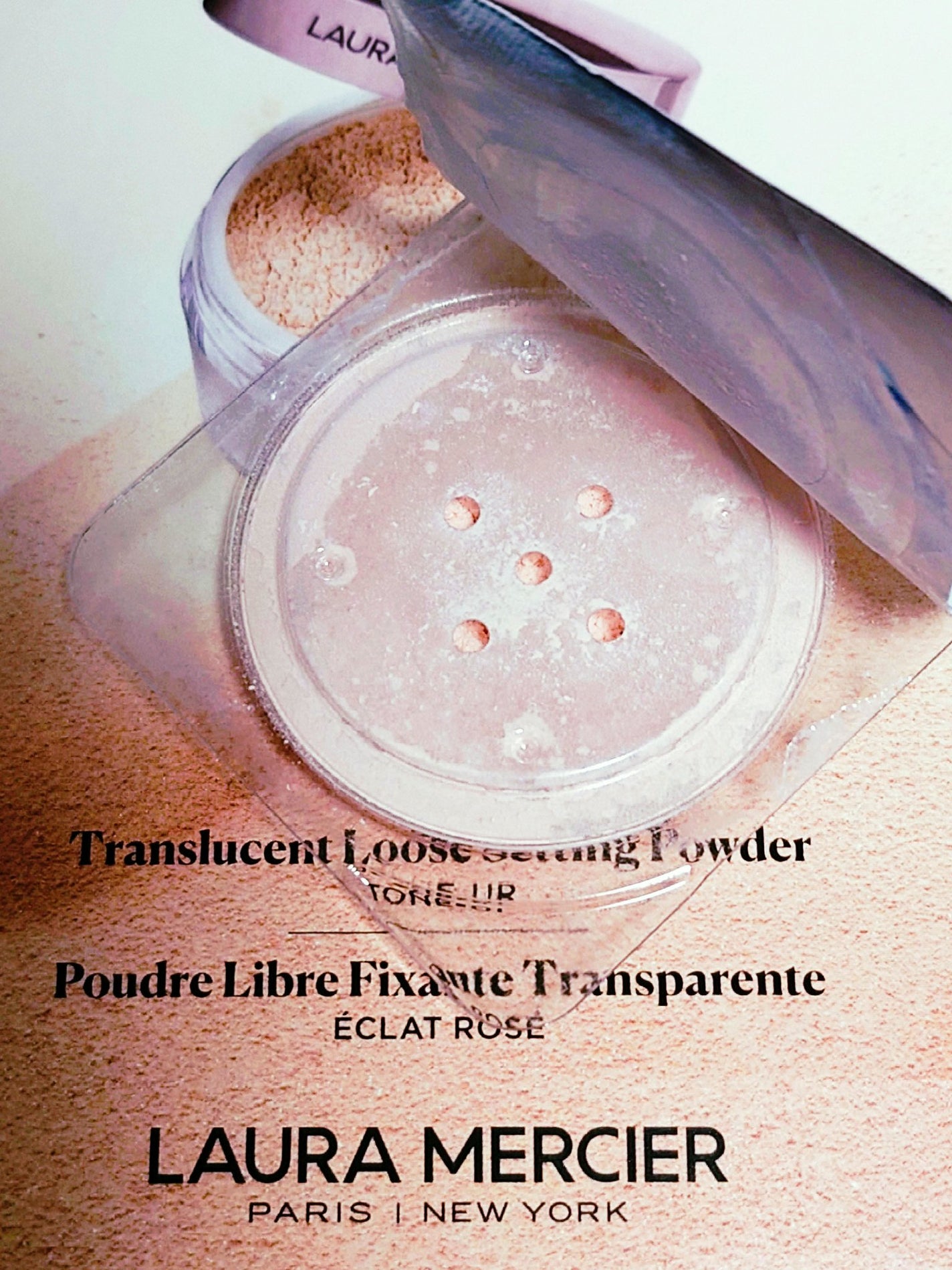 トランスルーセント ルース セッティング パウダー トーンアップ ローズ/ローラ メルシエ/ルースパウダーを使ったクチコミ(3枚目)