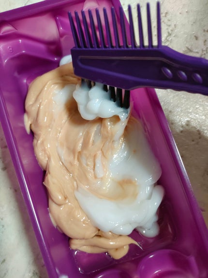 ウエラトーン ツープラスワン クリームタイプ/ウエラ/ヘアカラーを使ったクチコミ(3枚目)