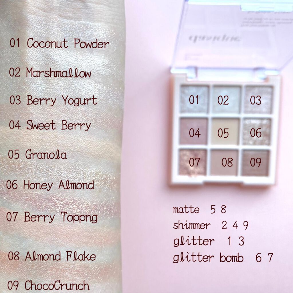 シャドウパレット/dasique/アイシャドウパレットを使ったクチコミ(4枚目)