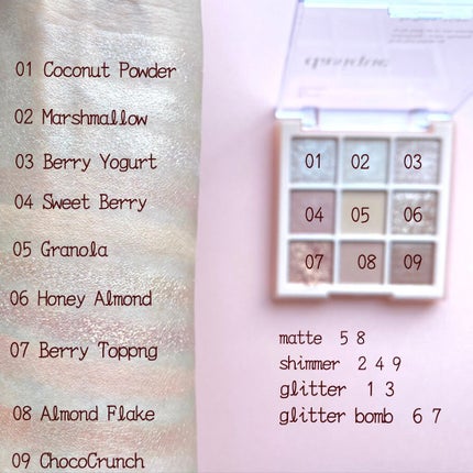 シャドウパレット/dasique/アイシャドウパレットを使ったクチコミ(4枚目)