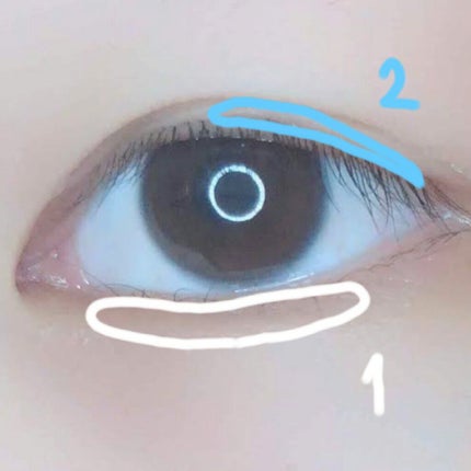 UR GLAM SELECT EYES/U R GLAM/単色アイシャドウを使ったクチコミ(2枚目)