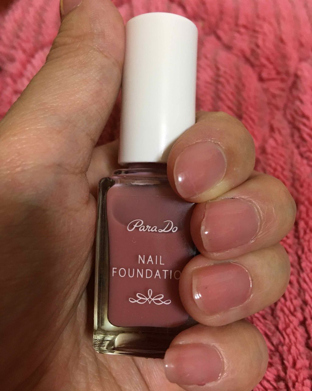 ネイルファンデーション/パラドゥ/マニキュアを使ったクチコミ(1枚目)