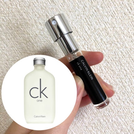 CK one オードトワレ/Calvin Klein/香水(メンズ)を使ったクチコミ(3枚目)