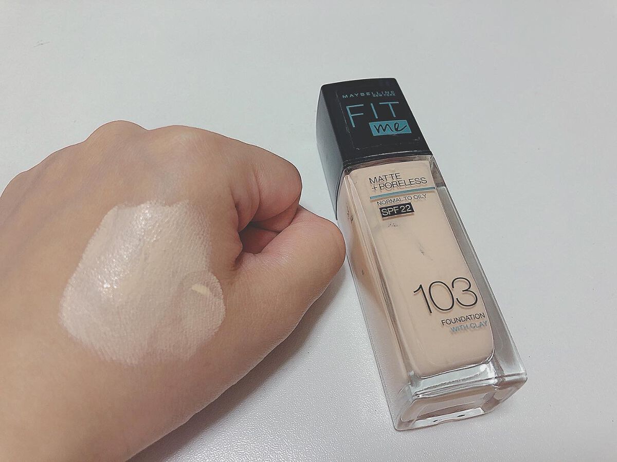 フィットミー リキッドファンデーション R/MAYBELLINE NEW YORK/リキッドファンデーションを使ったクチコミ(2枚目)
