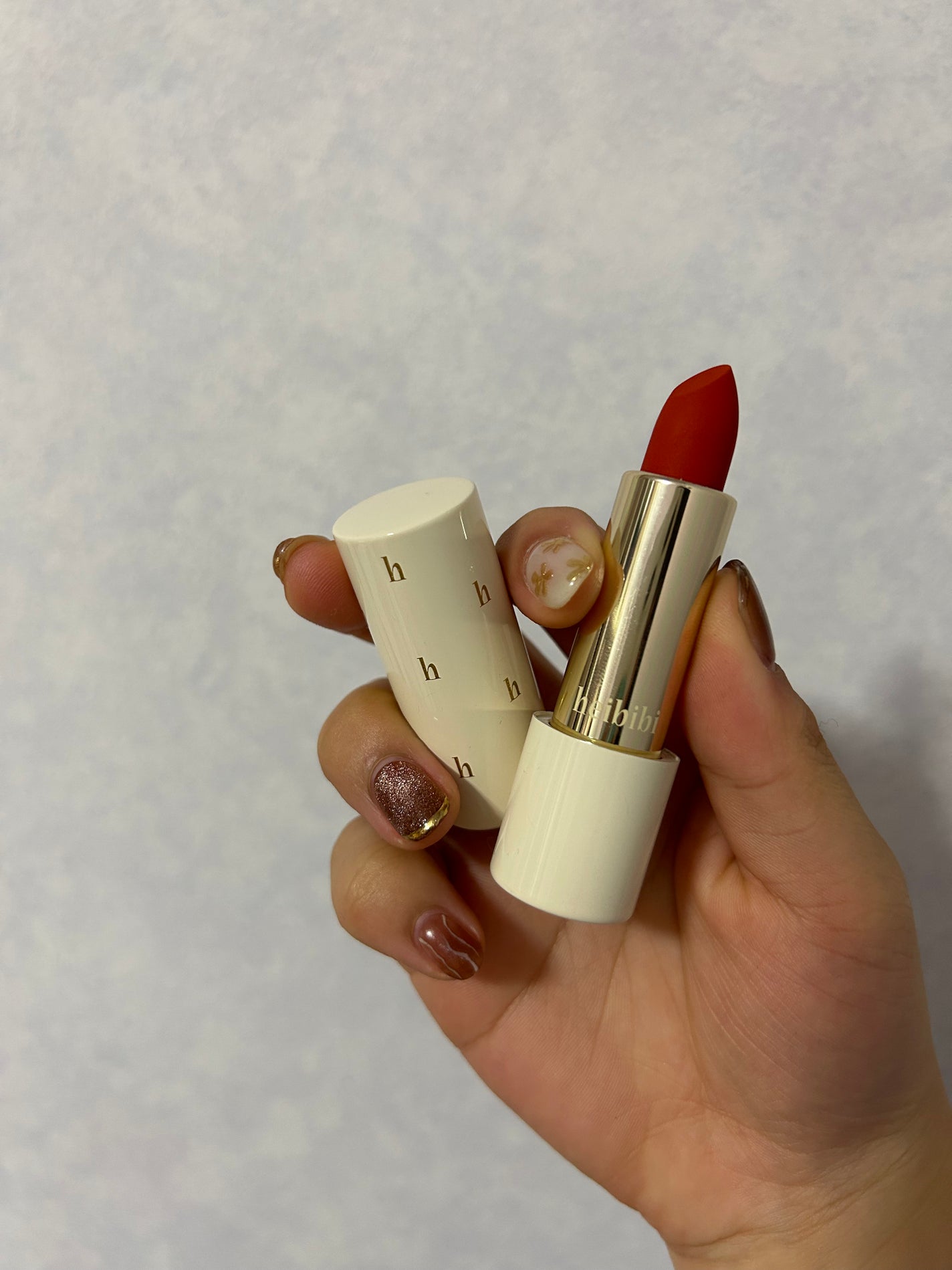 tea on LIPS 「heibibiorangesunsetいつかのオレンジリップ発..」(2枚目)