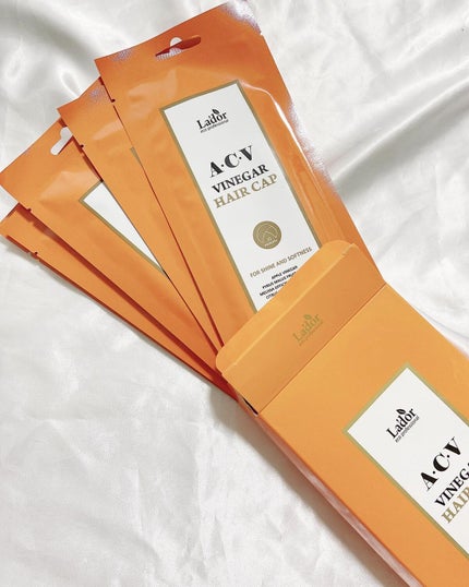 ACV VINEGAR HAIR CAP /La'dor/アウトバストリートメントを使ったクチコミ(3枚目)
