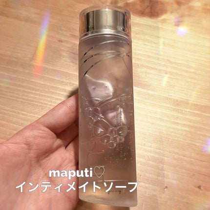 オーガニックフレグランスインティメイトソープ MAPUTI/MAPUTI/デリケートゾーンケアを使ったクチコミ(1枚目)