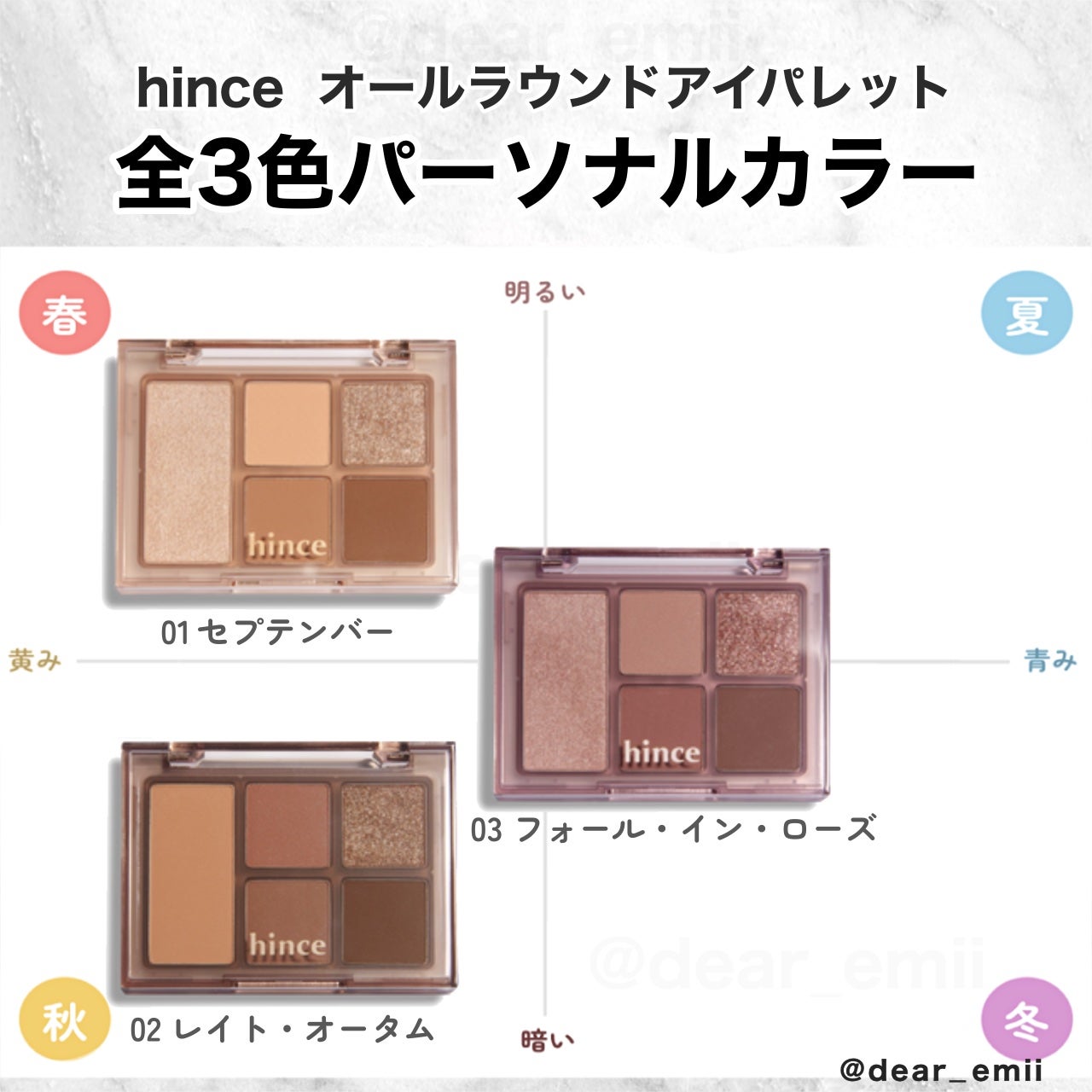 オールラウンドアイパレット/hince/マルチパレットを使ったクチコミ(1枚目)