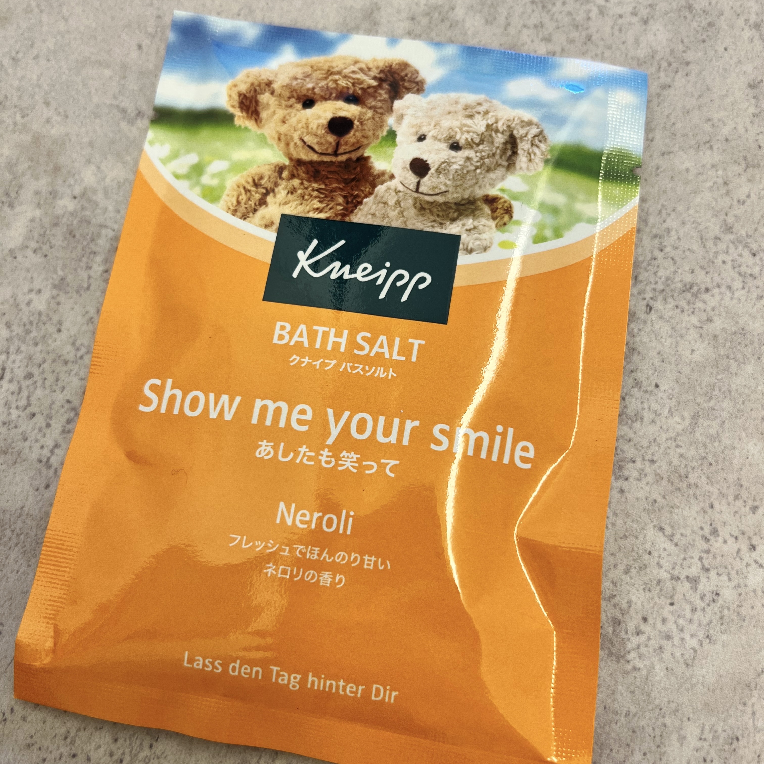 クナイプ バスソルト スーパーミントの香り/クナイプ/無機塩系入浴剤を使ったクチコミ（3枚目）