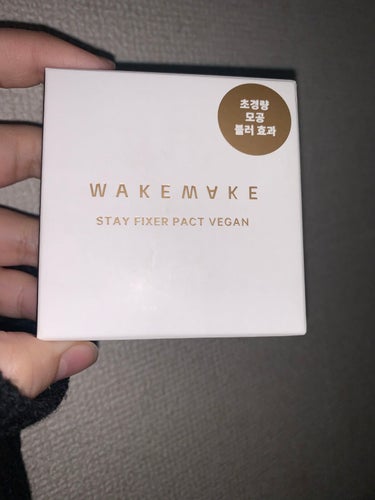 WAKEMAKE WAKEMAKE STAY PIXER PACT VEGANのクチコミ「やっと！やっと！買えたwakemakeのフェイスパウダー♥️♥️♥️♥️♥️♥️
韓国の美容系.....」（2枚目）