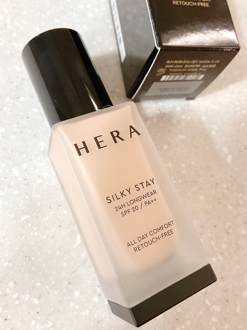 シルキーステイファンデーション/HERA/リキッドファンデーションを使ったクチコミ(2枚目)