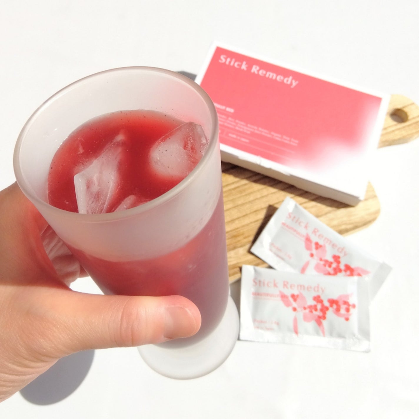 Beautifully Red/Stick Remedy/健康サプリメントを使ったクチコミ(4枚目)