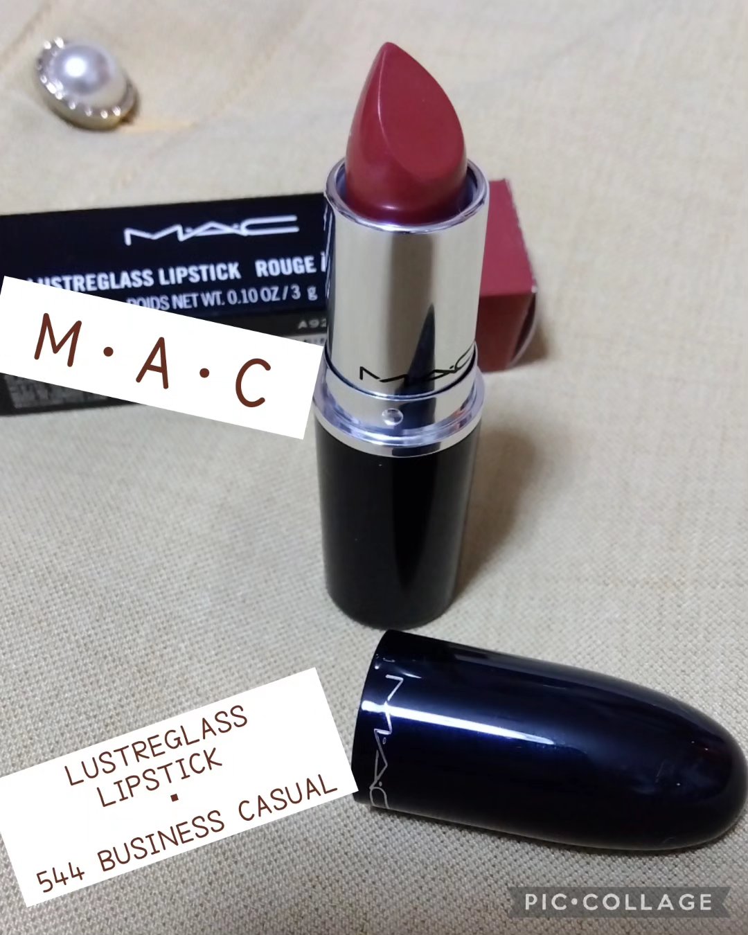 ラスターガラス リップスティック/M・A・C/口紅を使ったクチコミ（1枚目）