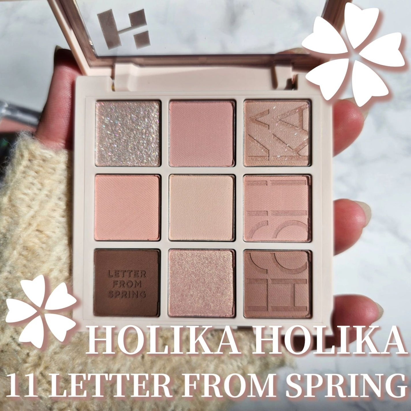 マイフェイブムードアイパレット 9カラー/HOLIKA HOLIKA/アイシャドウパレットを使ったクチコミ(5枚目)