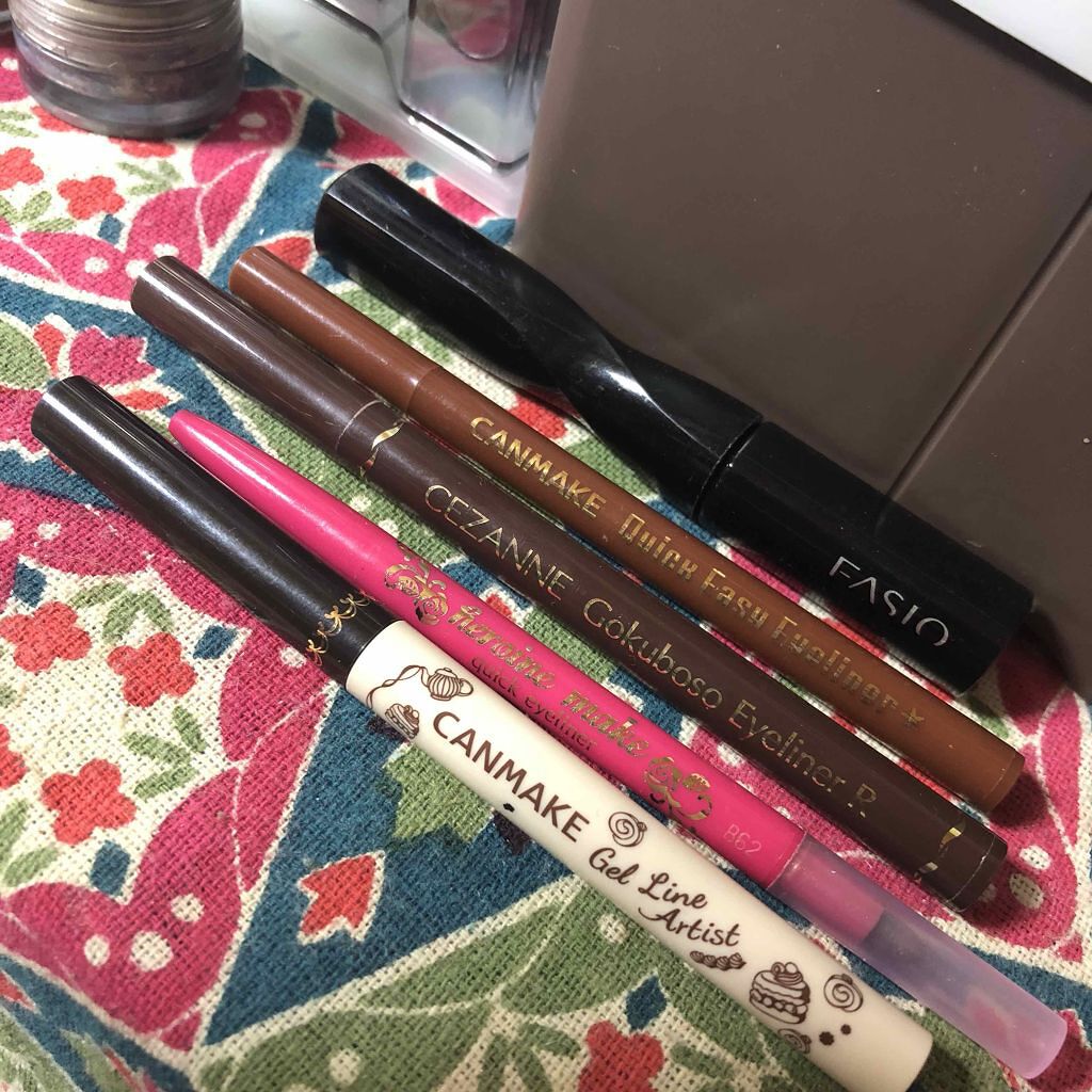 パワフルステイ リキッドライナー/FASIO/リキッドアイライナーを使ったクチコミ（1枚目）