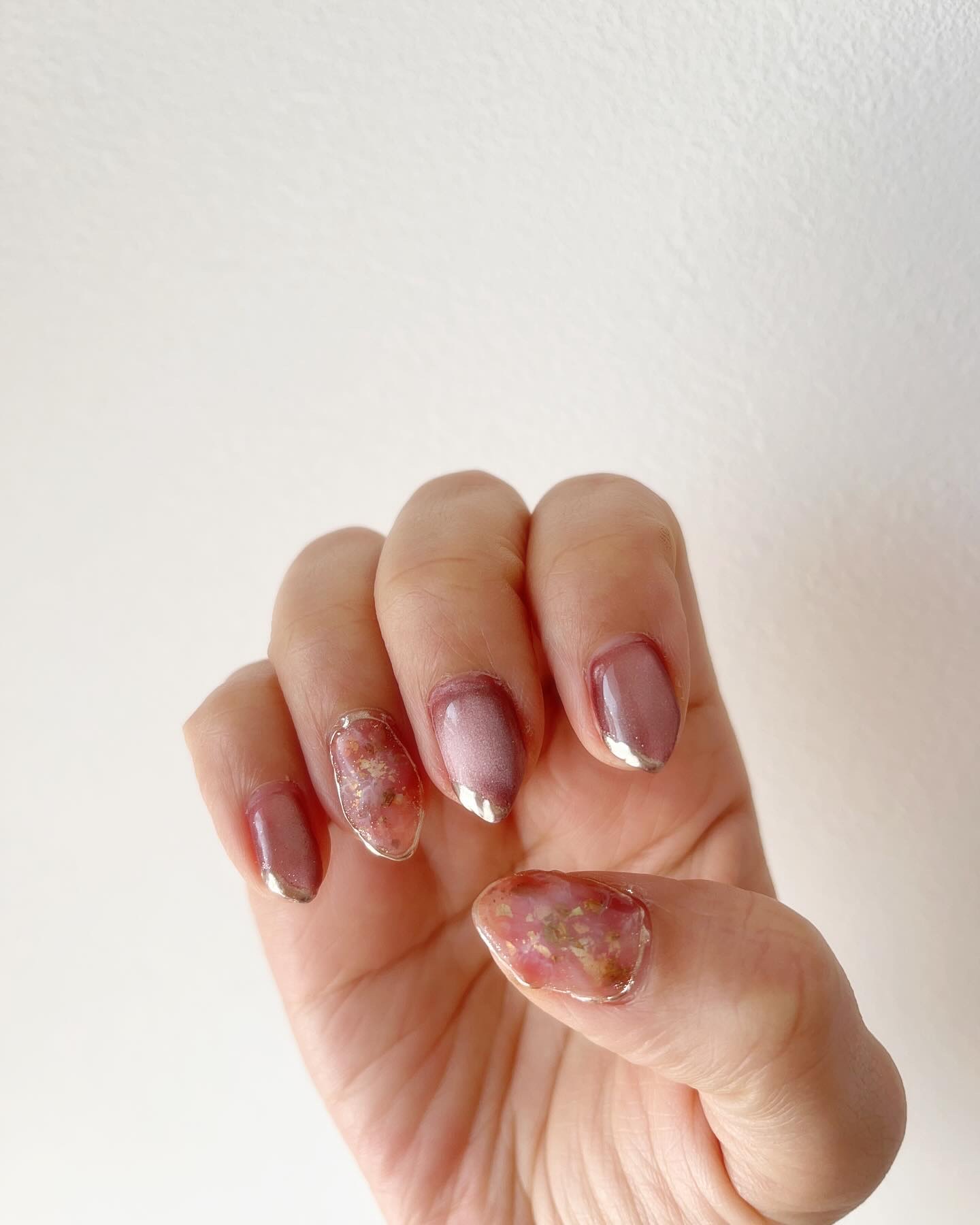 5ミクロンマグネット/ネイル工房/ジェルネイルを使ったクチコミ（1枚目）