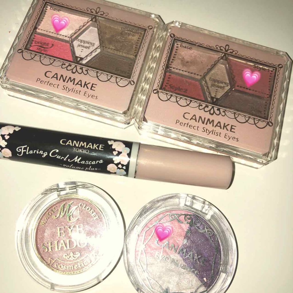 【旧品】パーフェクトスタイリストアイズ/キャンメイク/アイシャドウパレットを使ったクチコミ（1枚目）