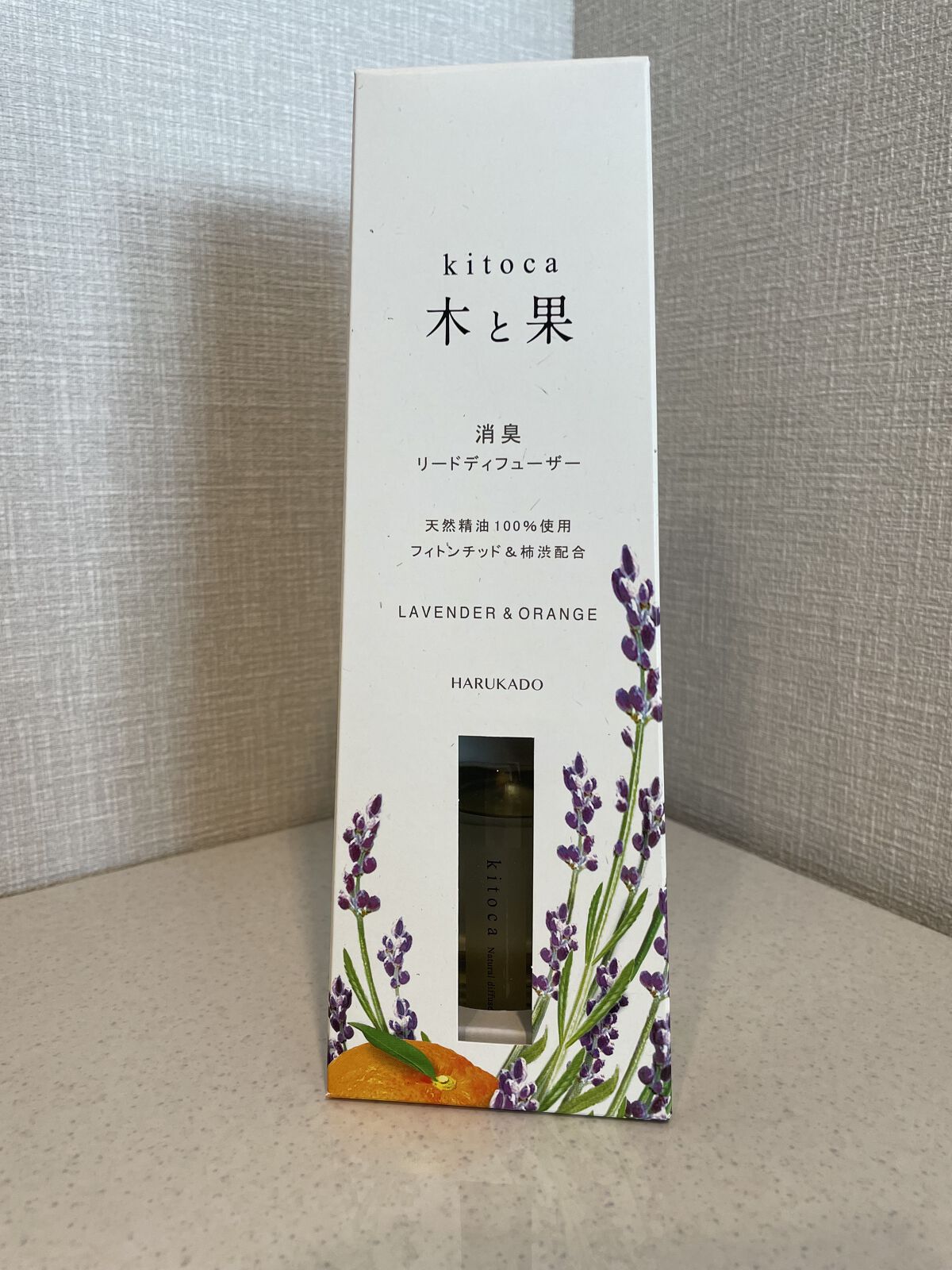 消臭リードディフューザー/Kitoca　木と果/ルームフレグランスを使ったクチコミ（1枚目）