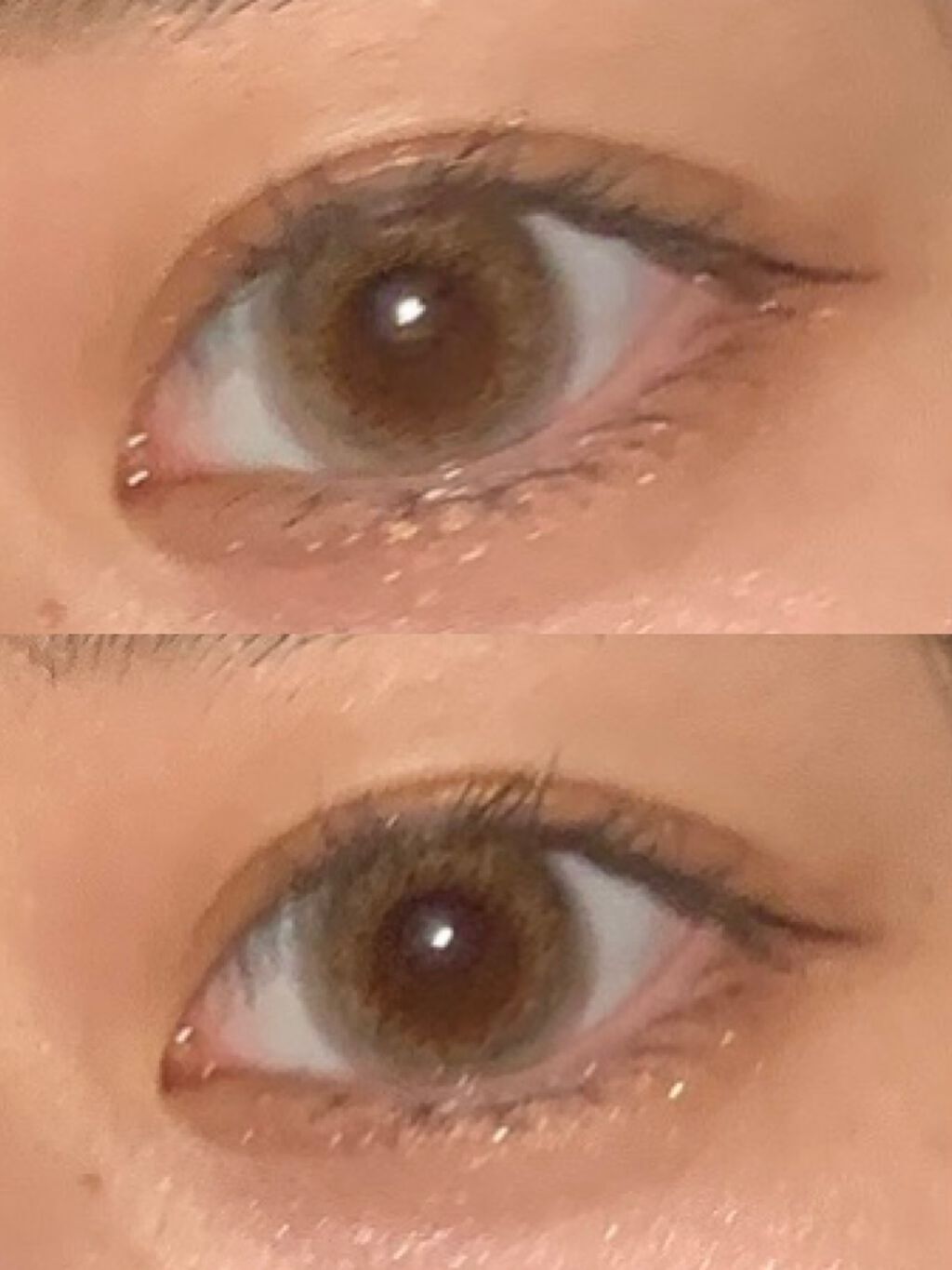 エバーカラーワンデーナチュラル モイストレーベルUV/エバーカラー/ワンデー(1DAY)カラコンを使ったクチコミ(4枚目)